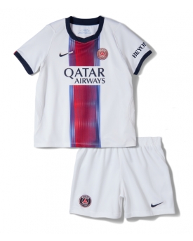 Billige Fotballdrakt Paris Saint-Germain Replika Bortedraktsett Barn 2026-27 Kortermet (med bukser)